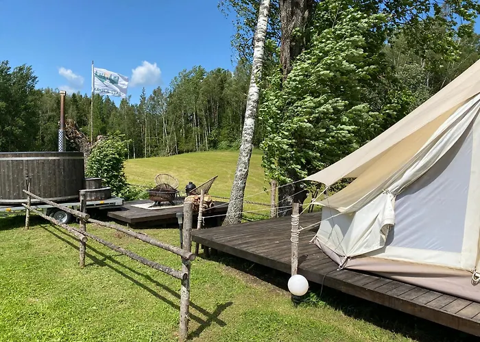 Luxussátor Karula - Romantic Glamping I At Karula National Park, Hot Tub Optional Ahijarve